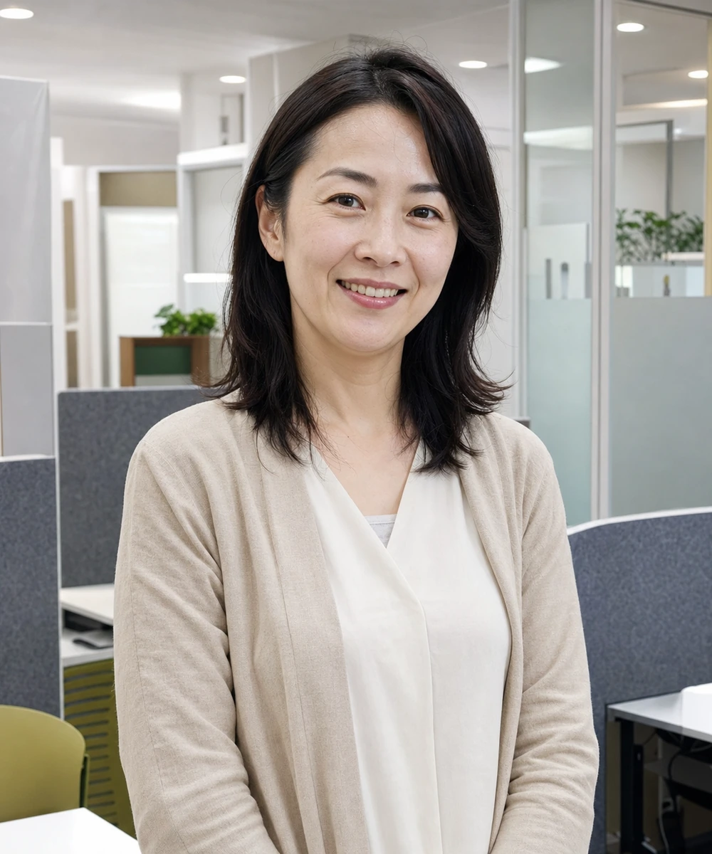 個別指導塾サンプルの塾長